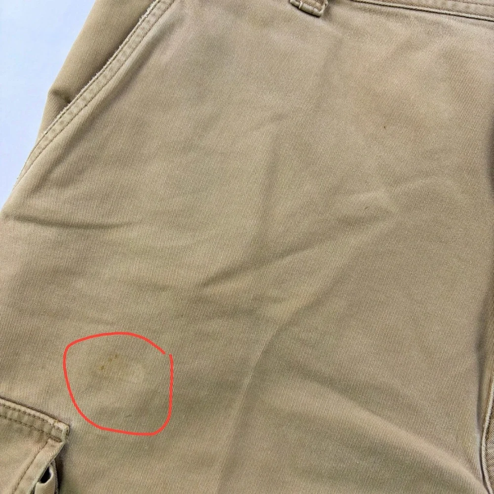 Polo Jeans Co Ralph Lauren 1967 Cargo Shorts Mens 36 Tan Cotton Military Surplus